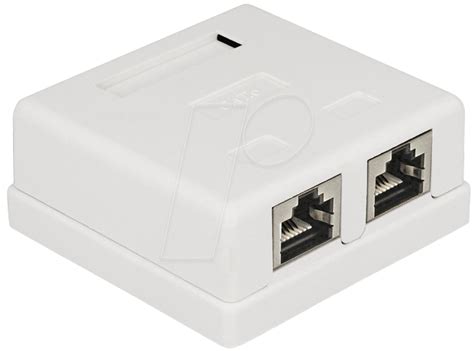 cable junction box with rj45 coupler|rj45 surface mount network jack.